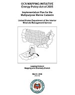 Report cover for OCS Mapping Initiatives