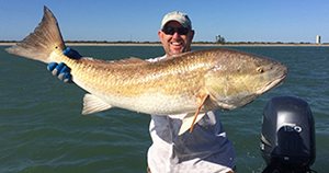 Red drum following capture