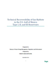 Image of Technical Recoverability of Gas Hydrate Publication Cover
